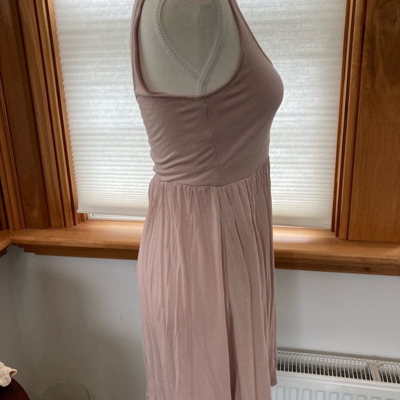 Sunday Best Aritzia dusty pink dress with pockets new size small - Picture 3 of 6